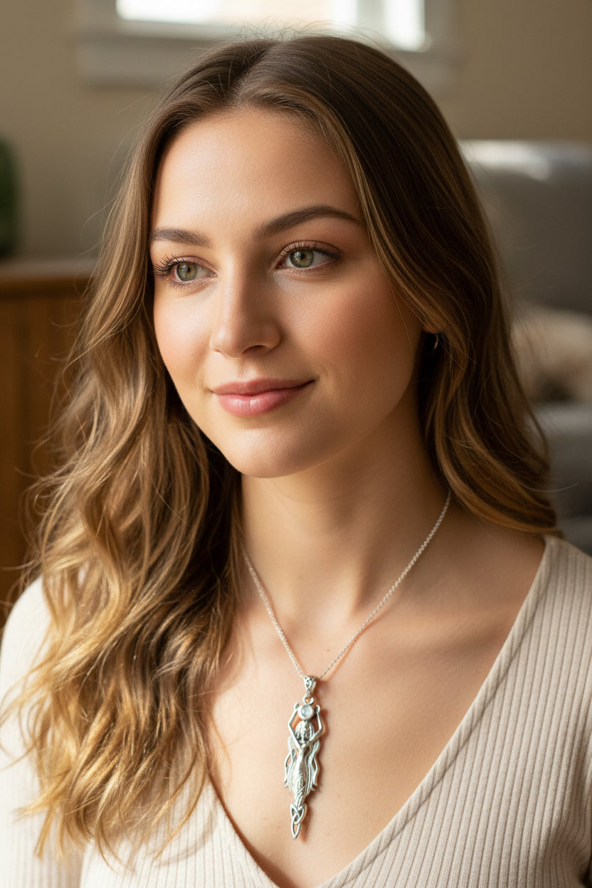 Daleina Danu Goddess Necklace