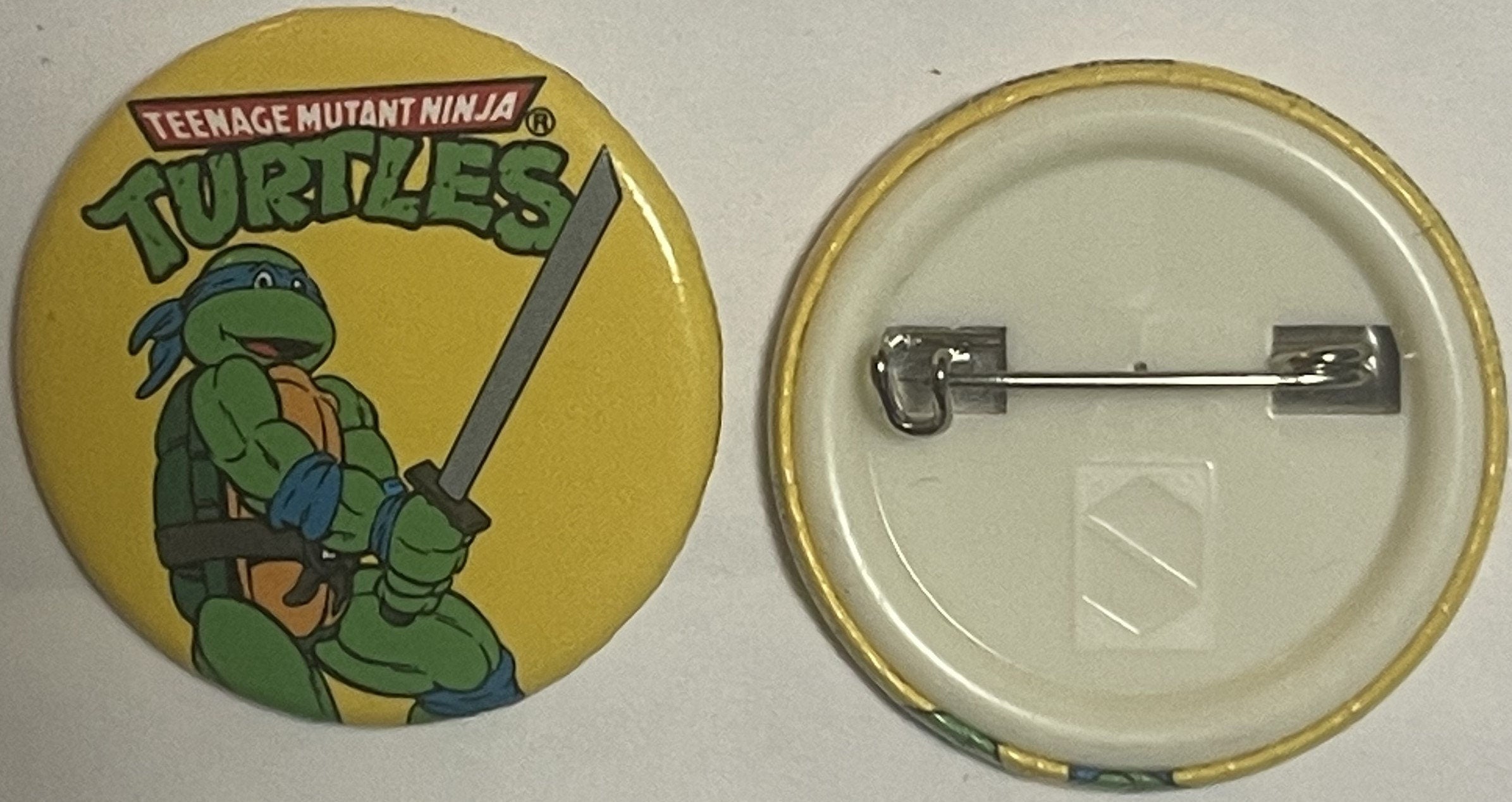 Rare 1990 Leonardo Pin from Ninja Turtles Movie