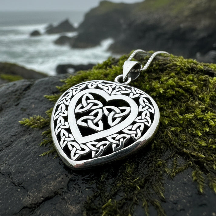 Celtic Loving Heart Necklace