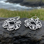 Oak Leaf Wreath Earrings