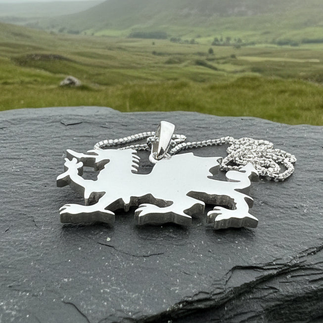Llywelyn Welsh Dragon Necklace