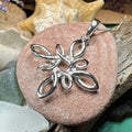 Celtic Star Knot Necklace - 18