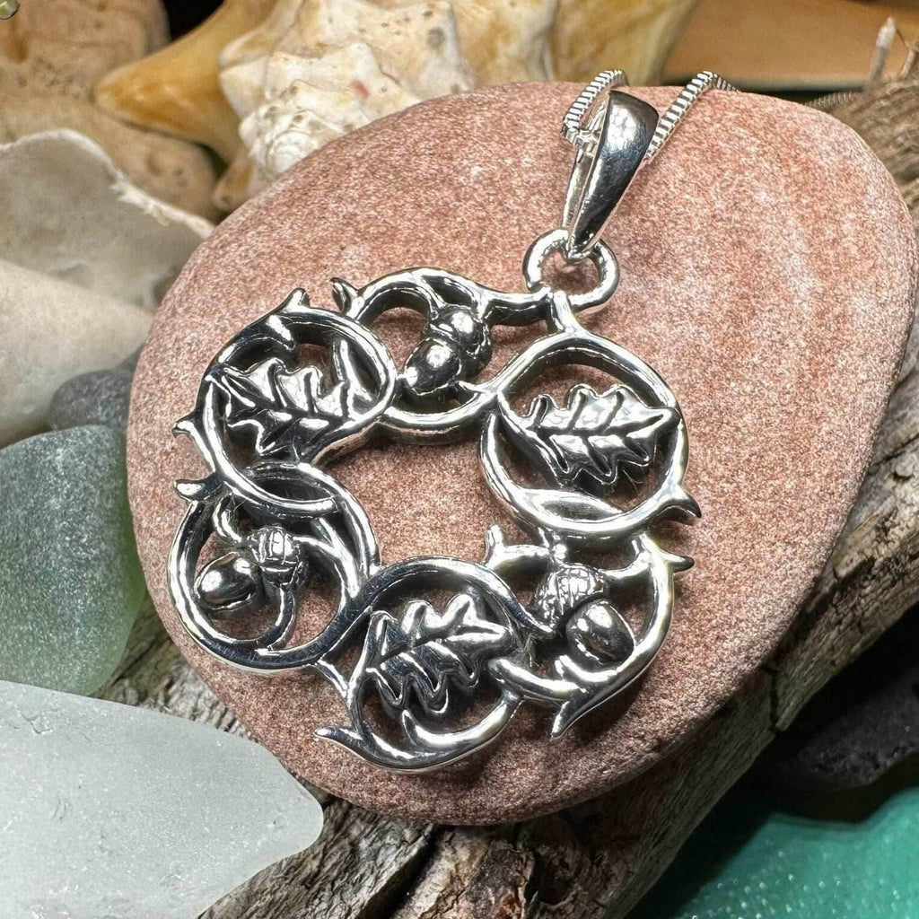 Delemere Oak Leaf Necklace - 18