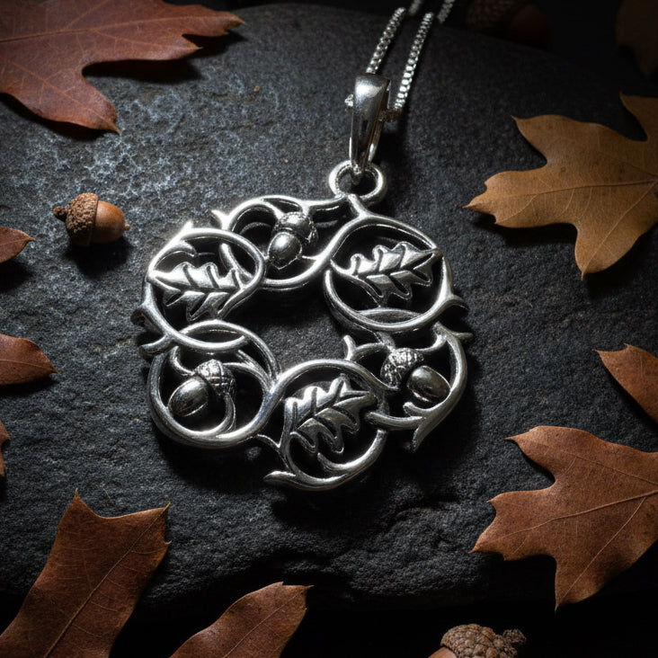 Delemere Oak Leaf Necklace