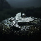 Midnight Flight Owl Necklace