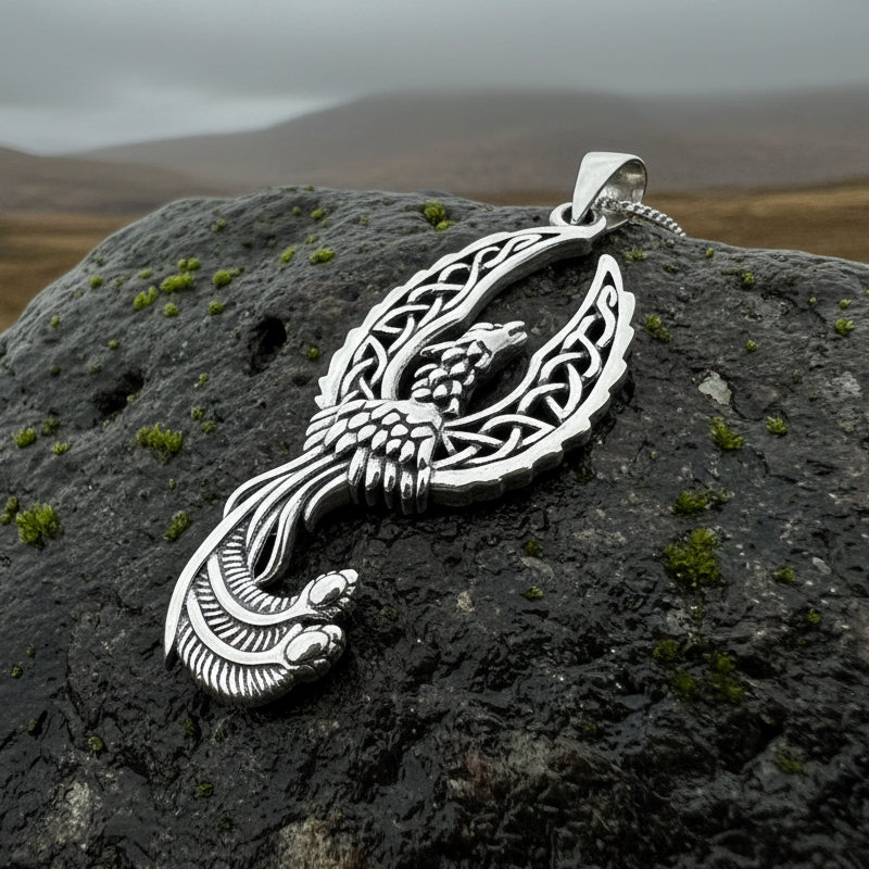 Eternal Rising Phoenix Necklace