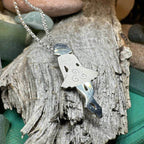 Triskele Irish Dancer Necklace - satin finish dress