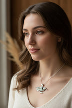 Eventide Celtic Raven Necklace
