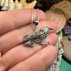 Eventide Celtic Raven Necklace - 18