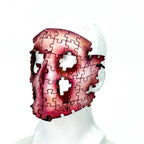 Flesh Puzzle Handmade Genuine Leather Mask - 