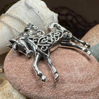 Celtic Spirit Horse Necklace - 18