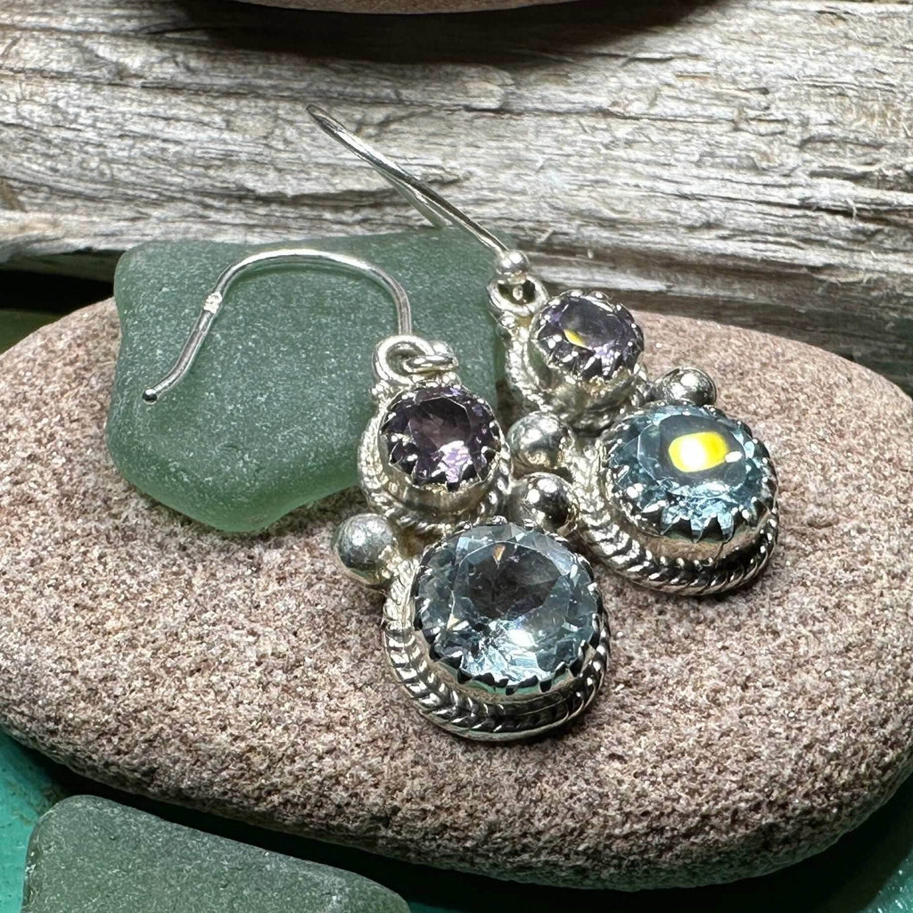 Courtly Love Amethyst Earrings - 