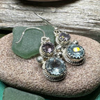 Courtly Love Amethyst Earrings - 