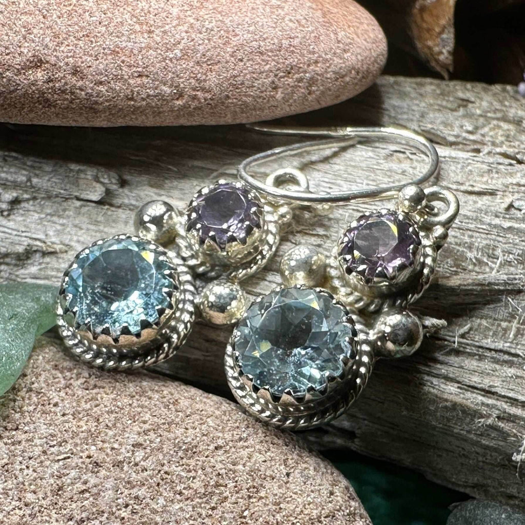 Courtly Love Amethyst Earrings - 