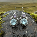 Courtly Love Amethyst Earrings