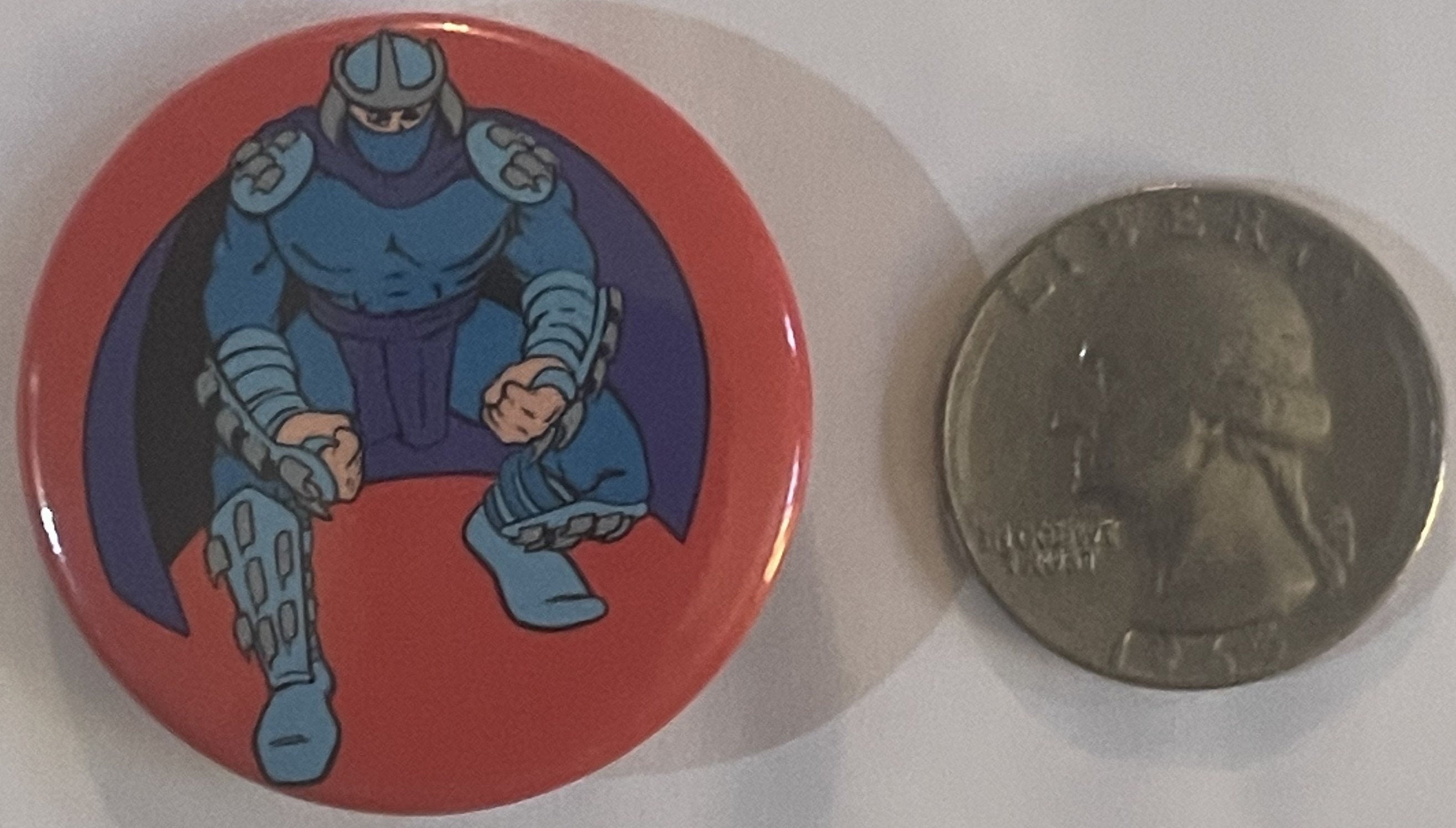 Rare Vintage Shredder Movie Pin – 1990 TMNT Film Promotional Pin
