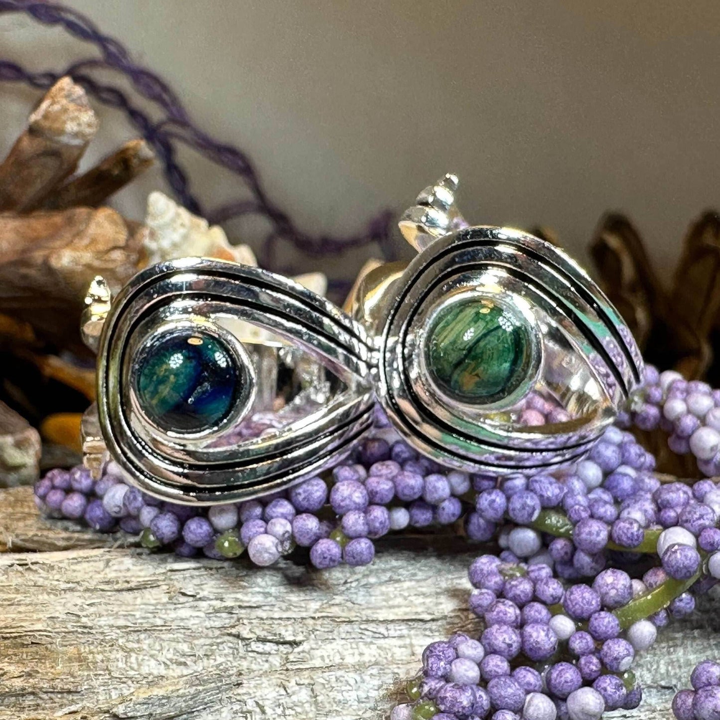 Heathergems Celtic Ring - Green