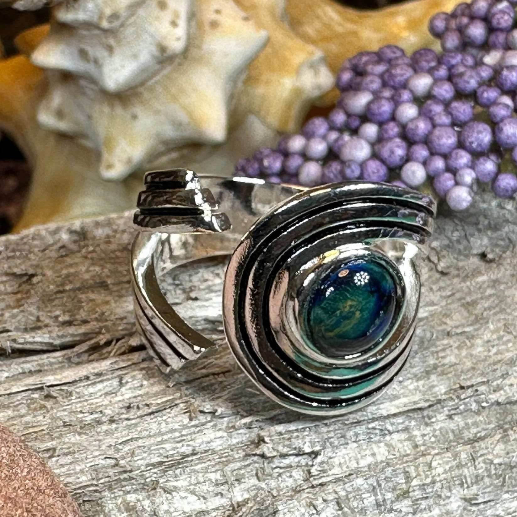 Heathergems Celtic Ring - Green