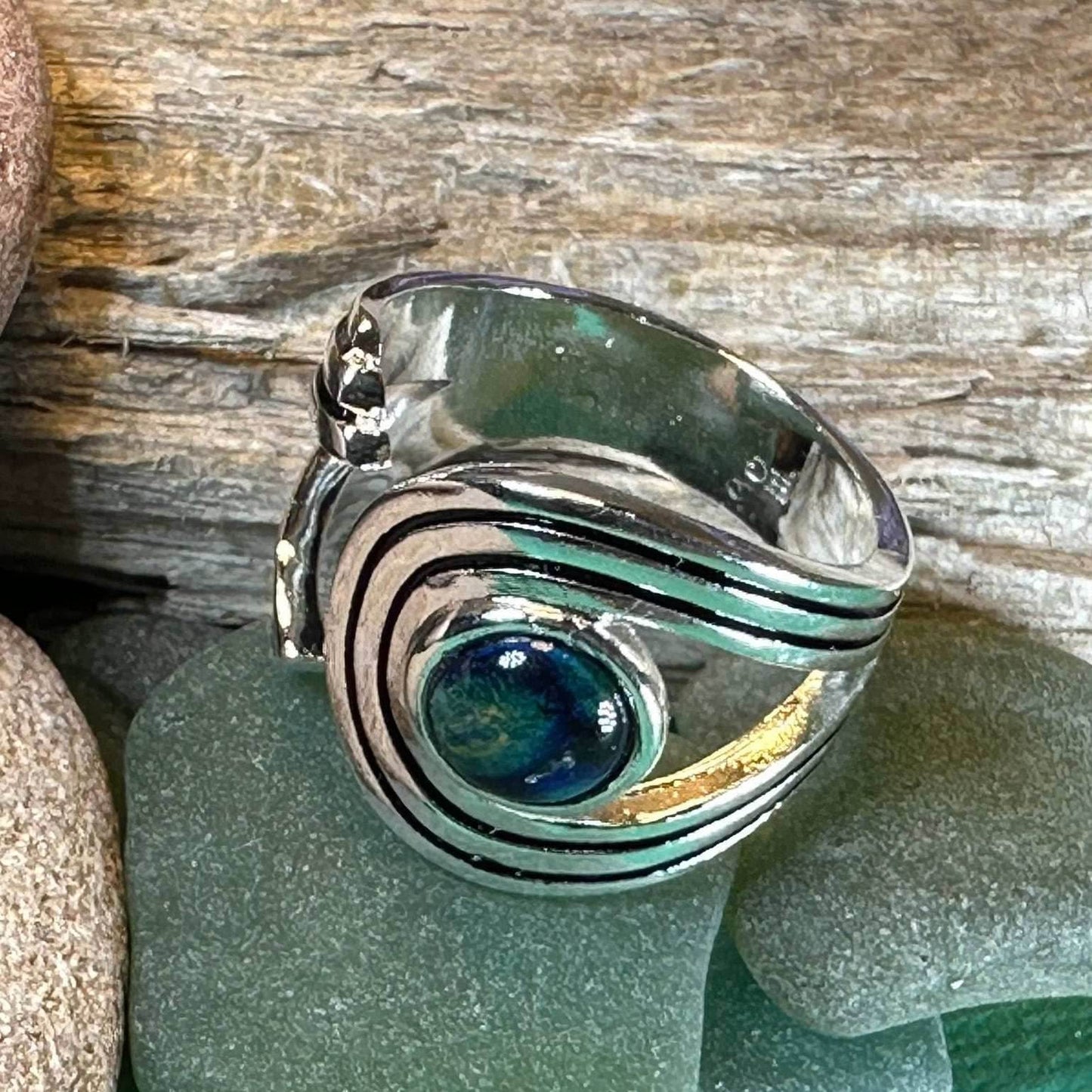 Heathergems Celtic Ring - Green