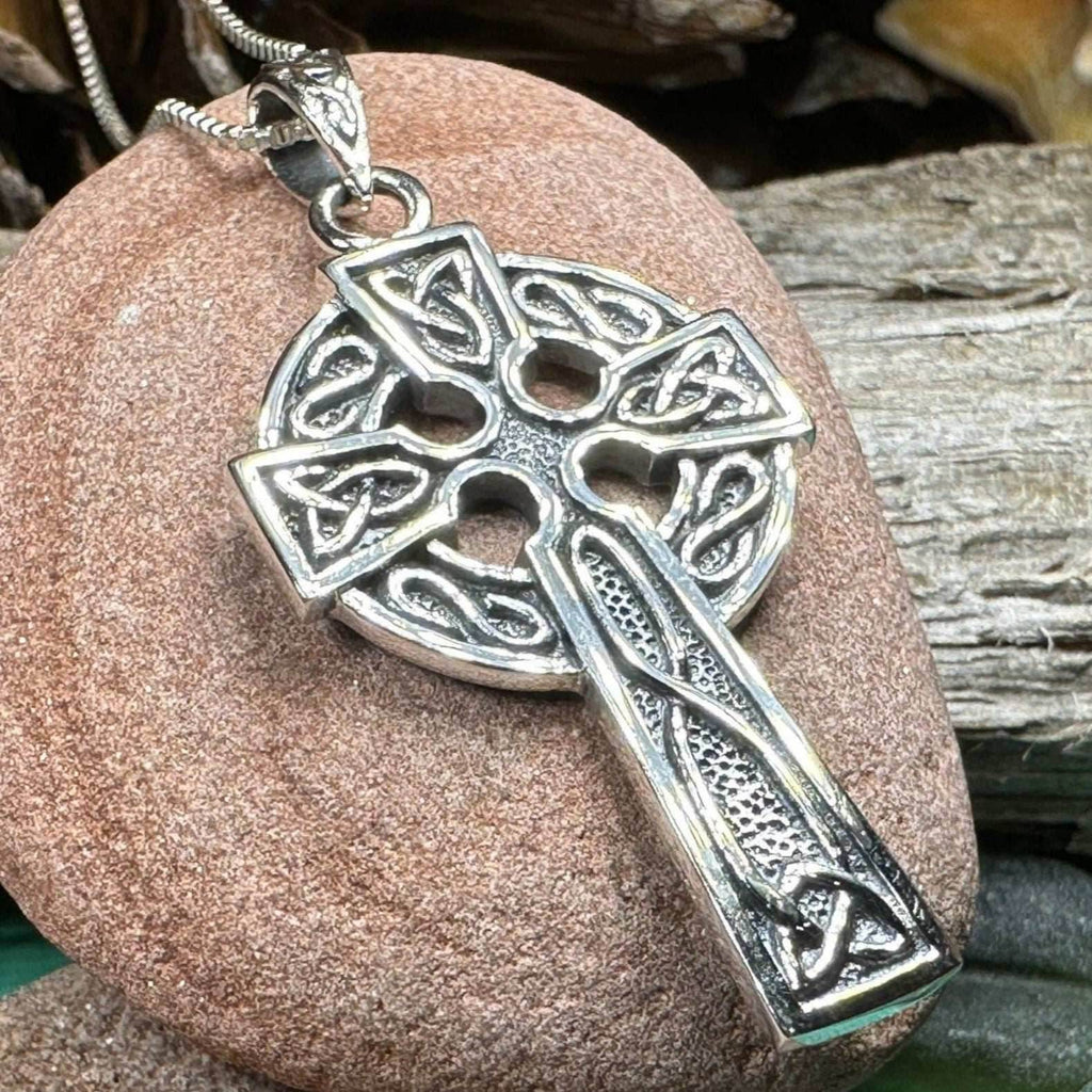 Dedication Celtic Cross Necklace - 18