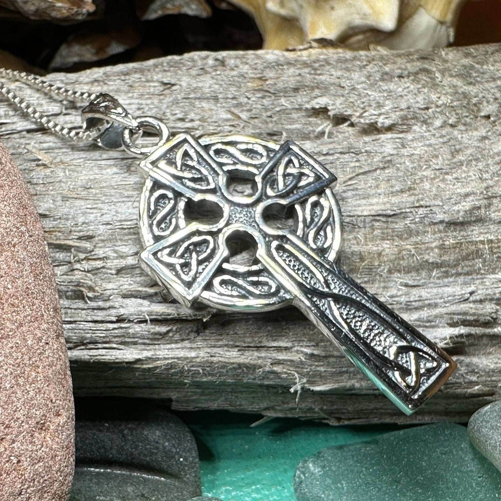 Dedication Celtic Cross Necklace - 18