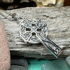 Dedication Celtic Cross Necklace - 18