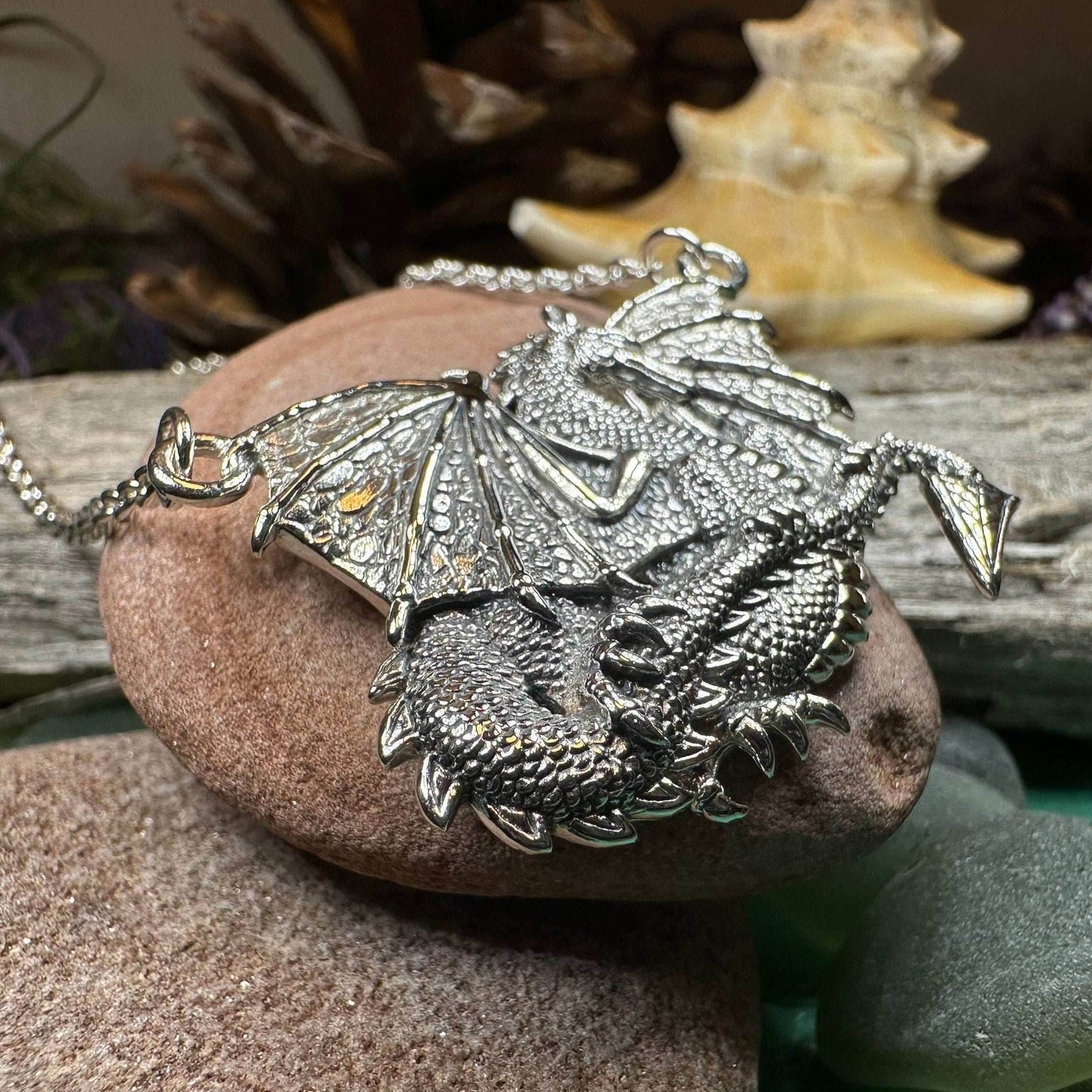 Zira Dragon Necklace - 