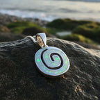 Aurora Celtic Spiral Necklace