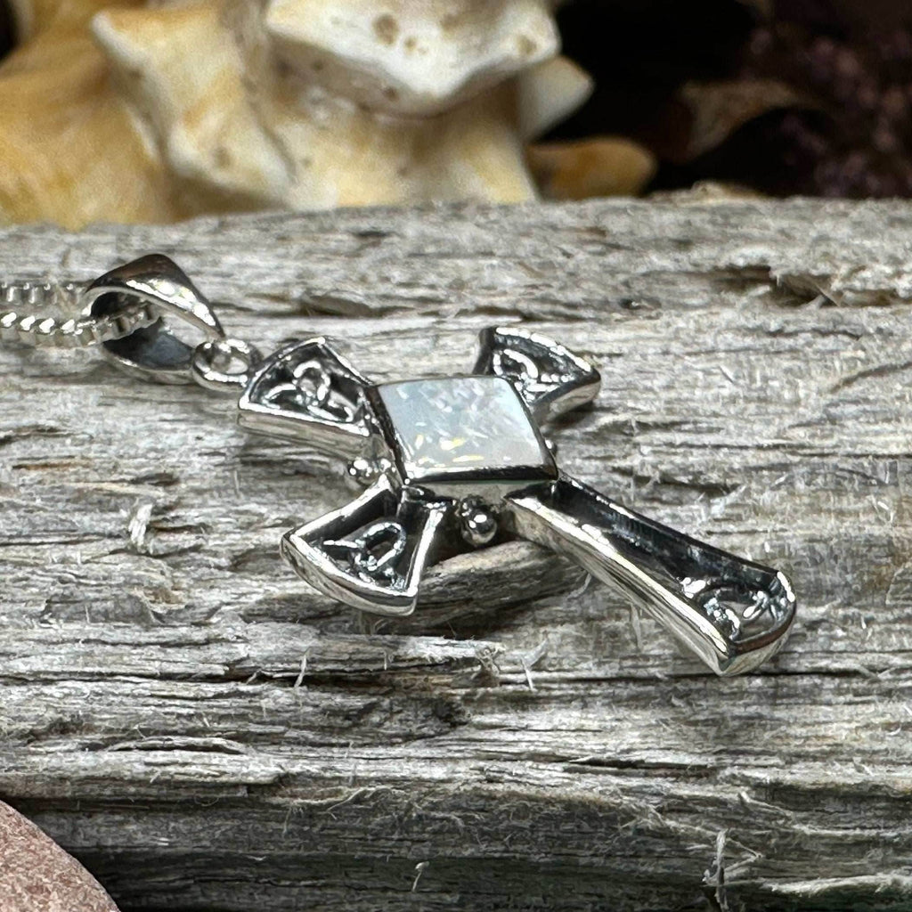 Divinity Celtic Cross Necklace - 18