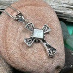Divinity Celtic Cross Necklace - 18