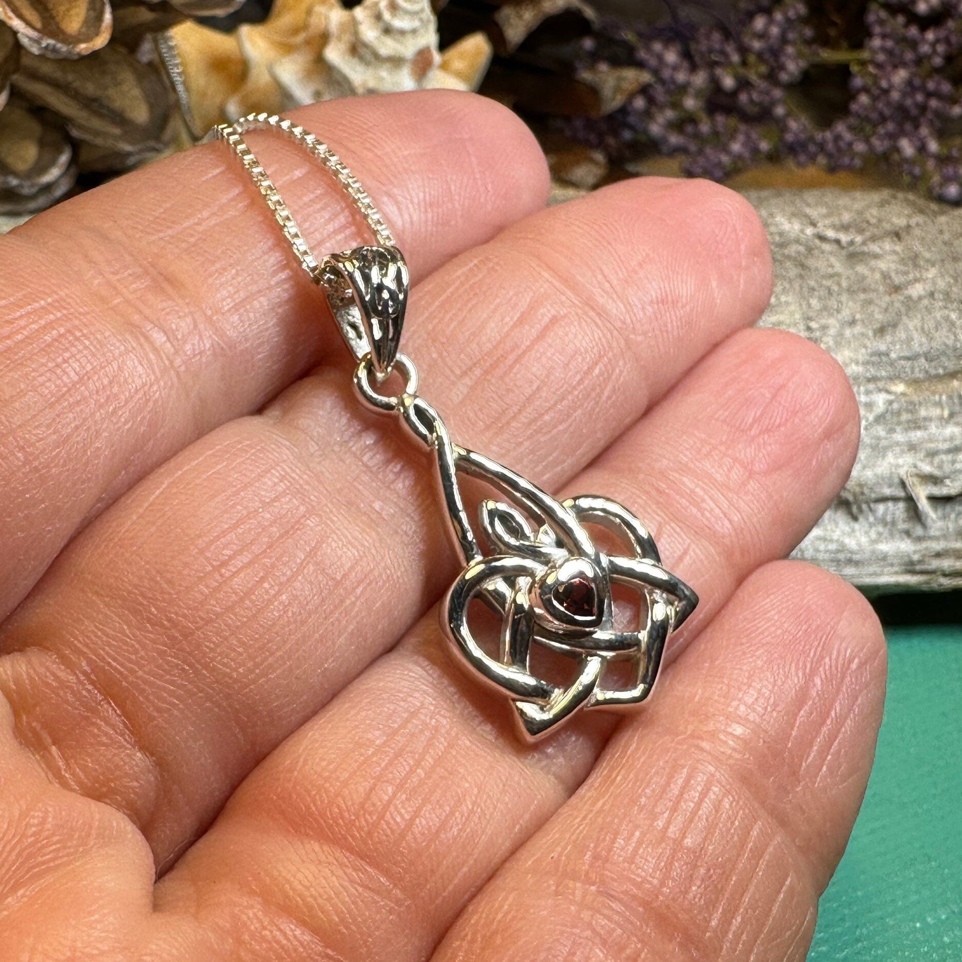 Celtic Mother's Knot Necklace