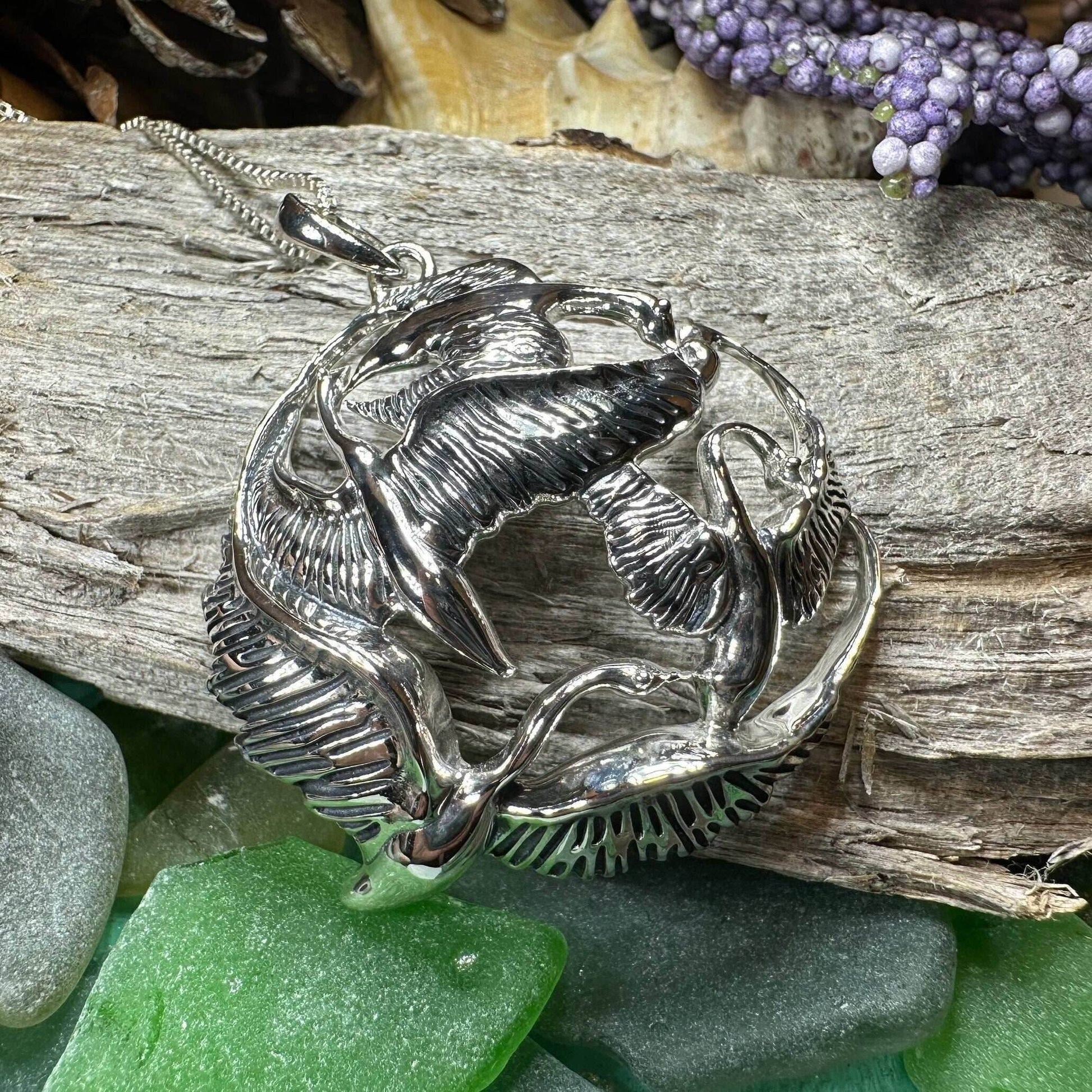 Children of Lir Swan Necklace - 18