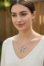 Tayla Celtic Cat Necklace