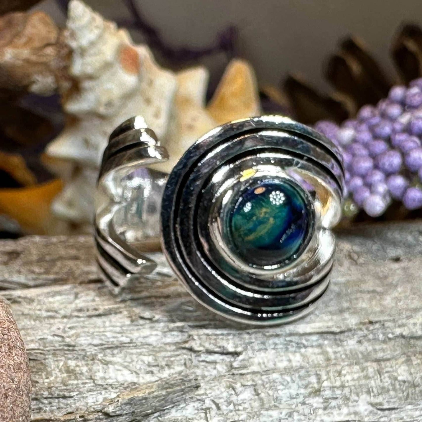 Heathergems Celtic Ring - Green