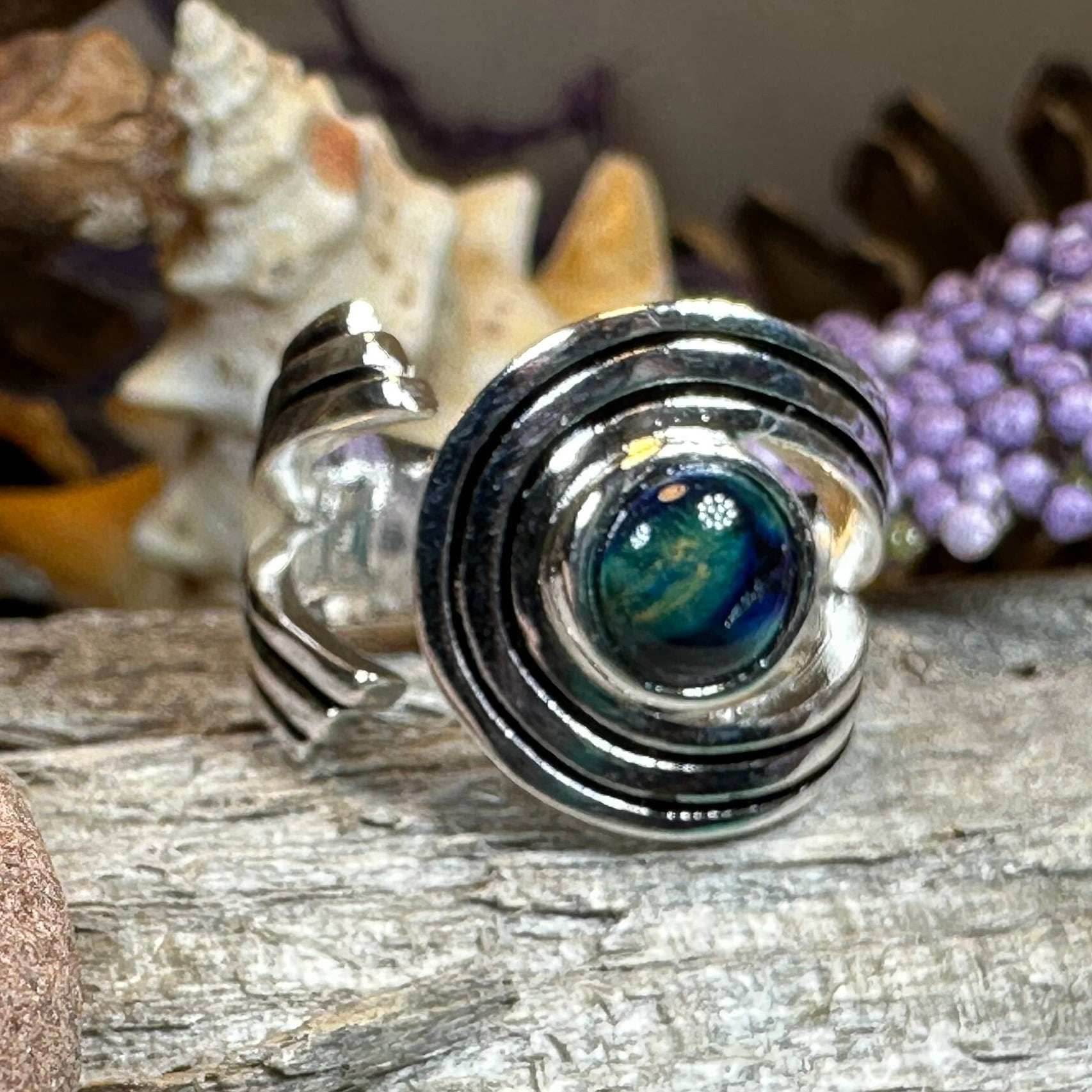 Heathergems Celtic Ring - Green