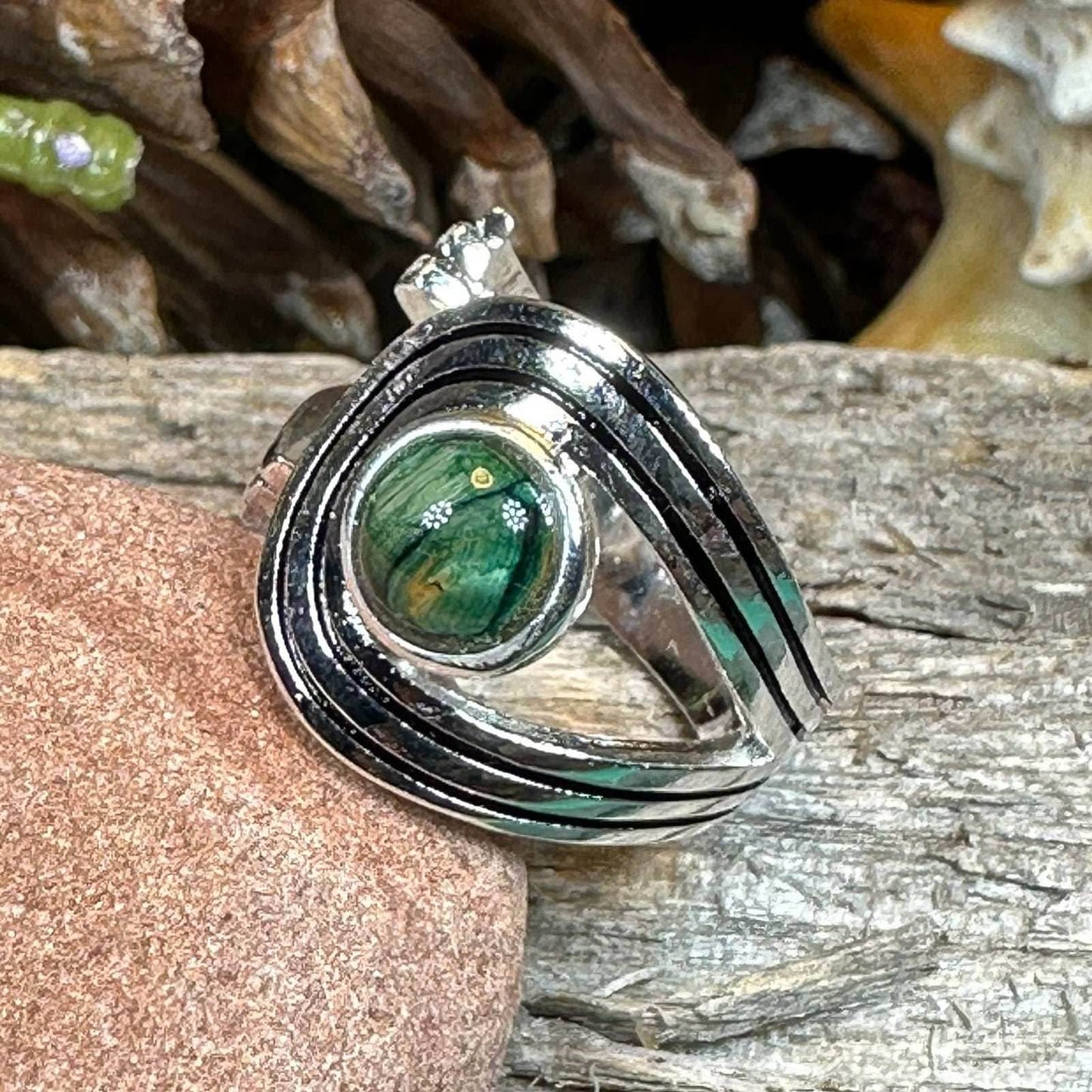 Heathergems Celtic Ring - Green