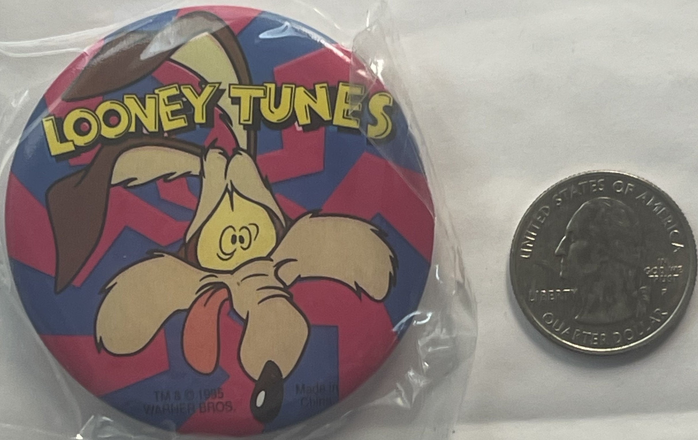 Rare Wile E. Coyote Looney Tunes Pin for Collectors