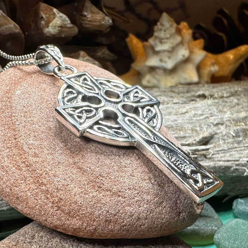 Dedication Celtic Cross Necklace - 18