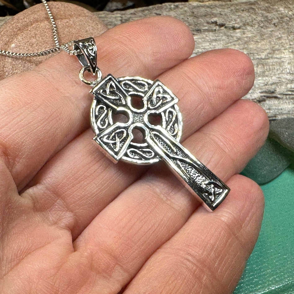 Dedication Celtic Cross Necklace - 18