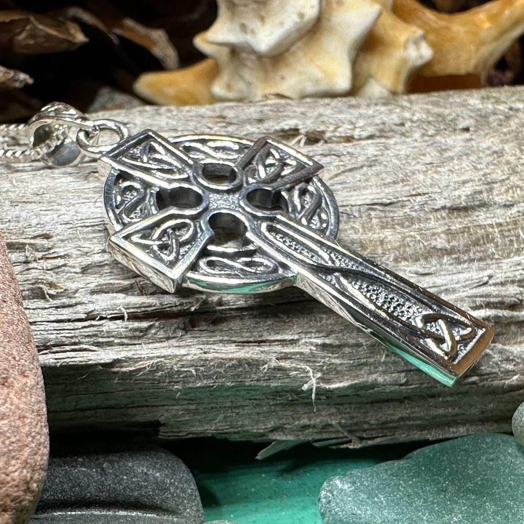 Dedication Celtic Cross Necklace - 18