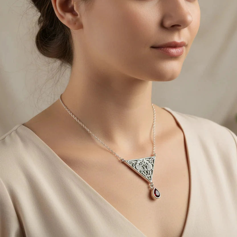 Kells Celtic Birds Necklace