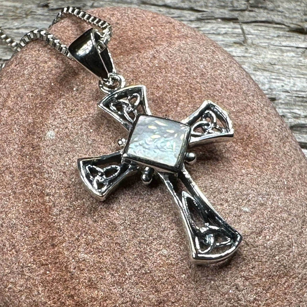 Divinity Celtic Cross Necklace - 18