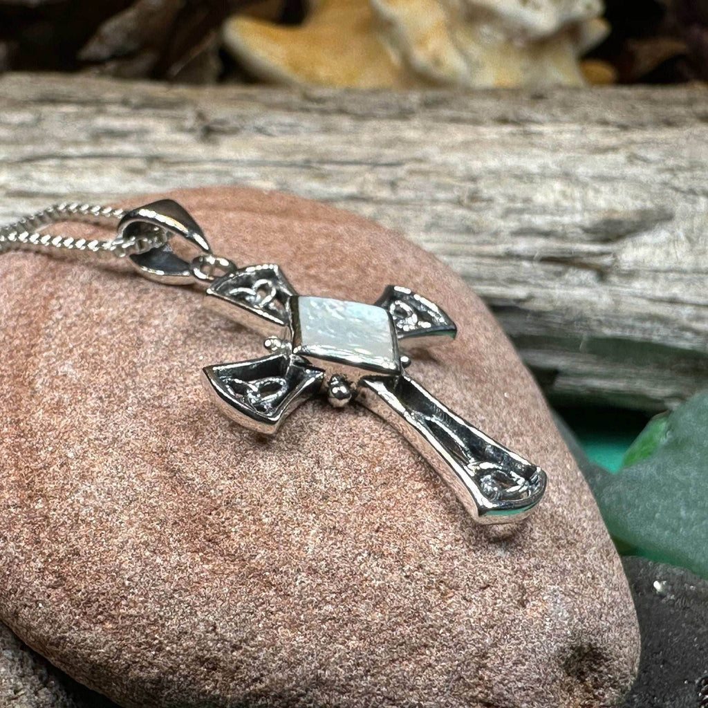 Divinity Celtic Cross Necklace - 18