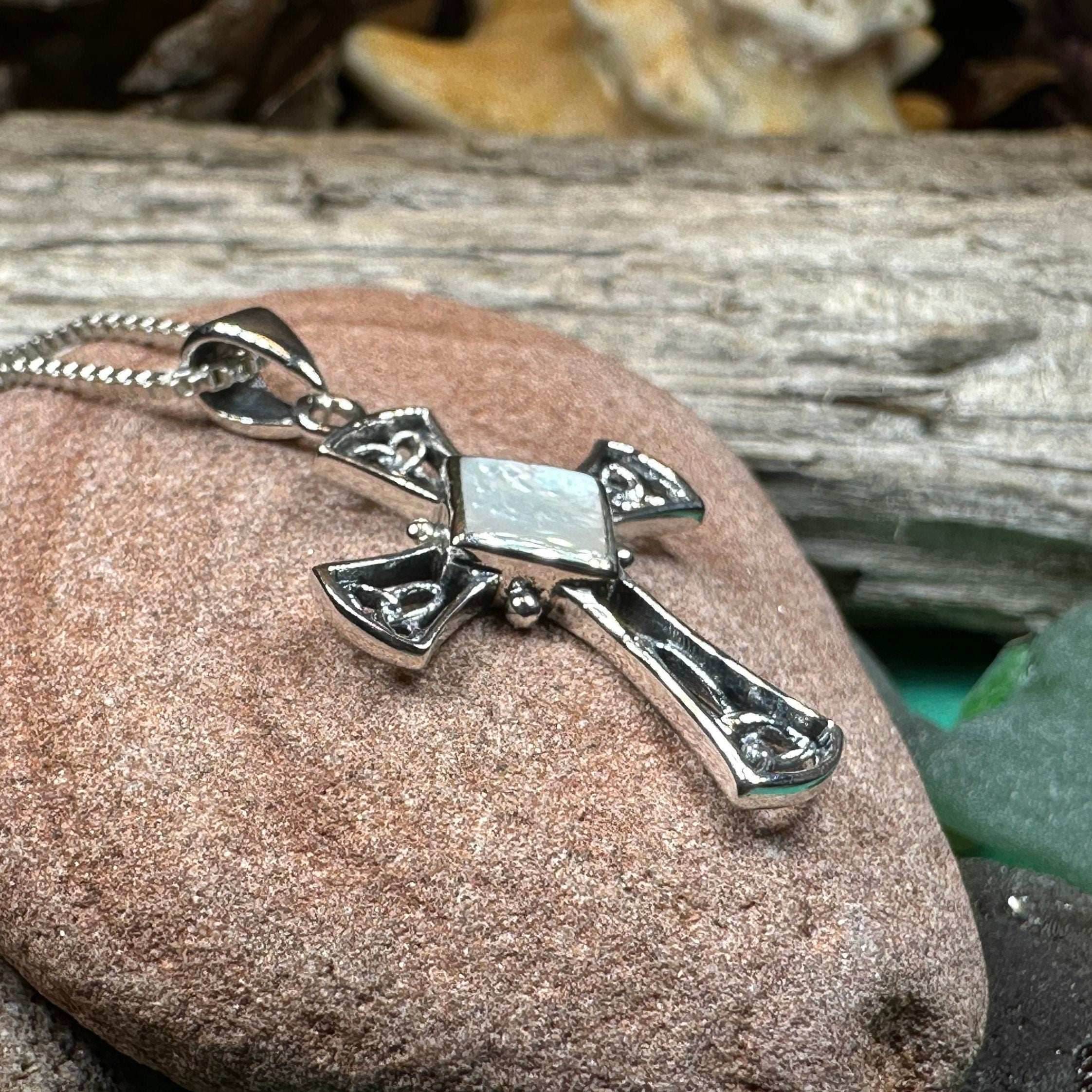 Divinity Celtic Cross Necklace - 18