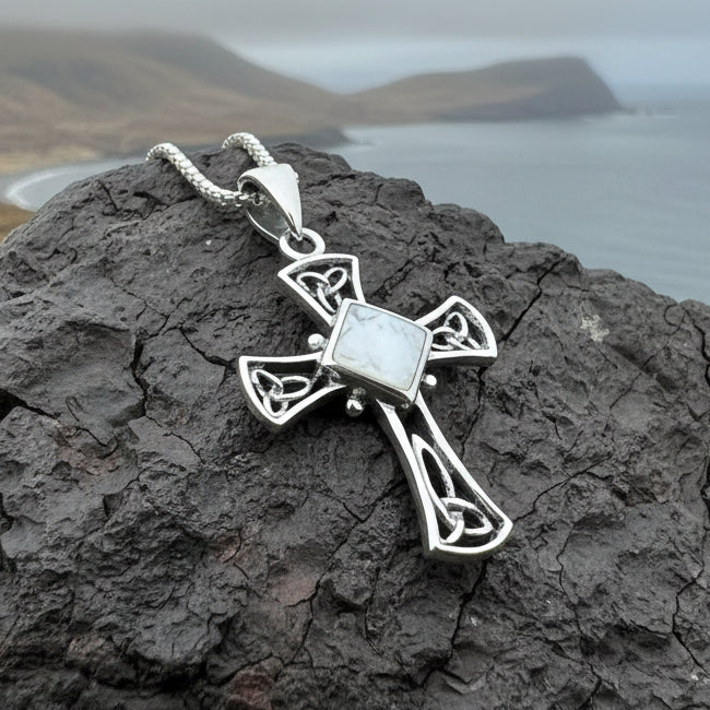 Divinity Celtic Cross Necklace