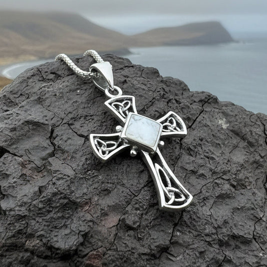 Divinity Celtic Cross Necklace