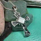 Divinity Celtic Cross Necklace - 18