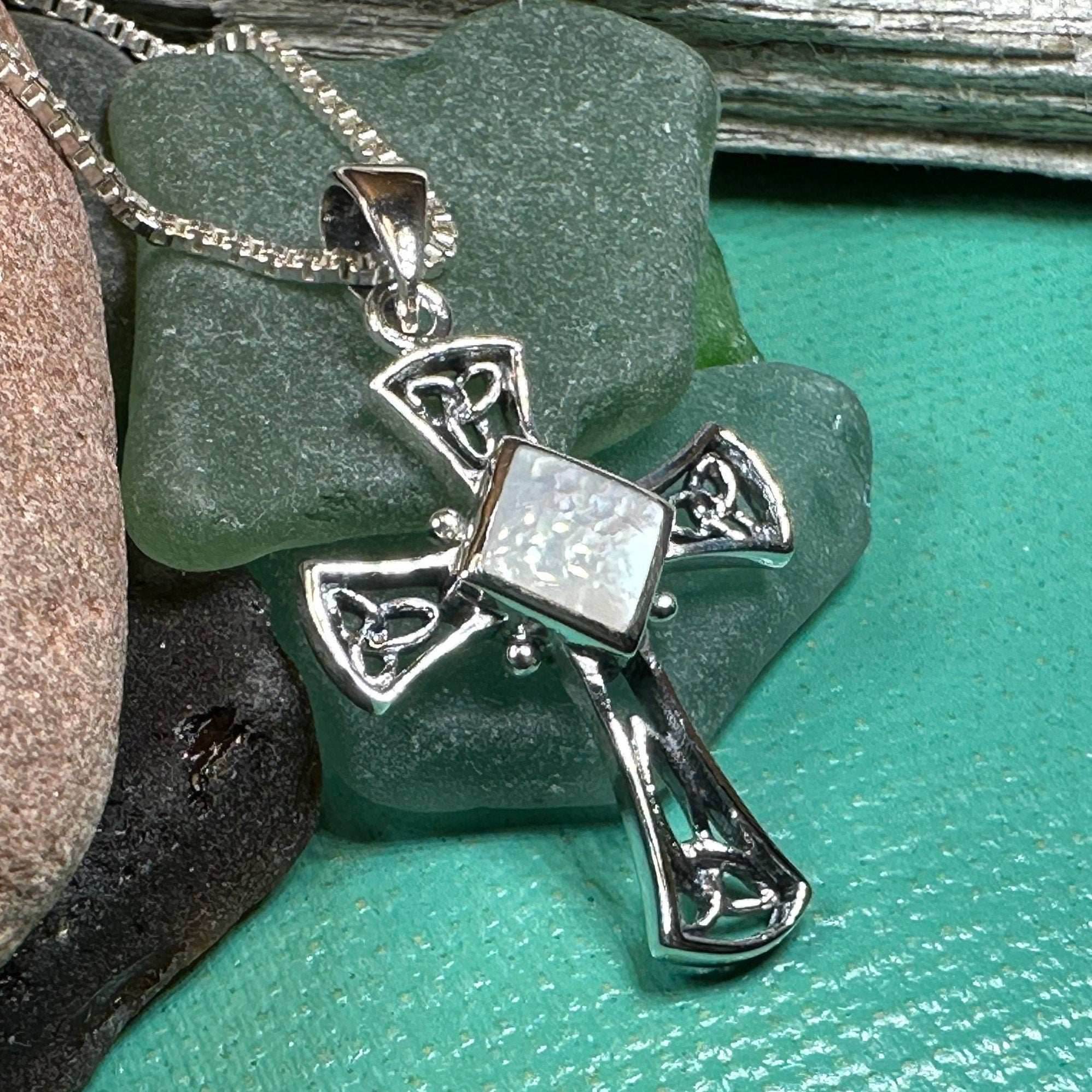Divinity Celtic Cross Necklace - 18