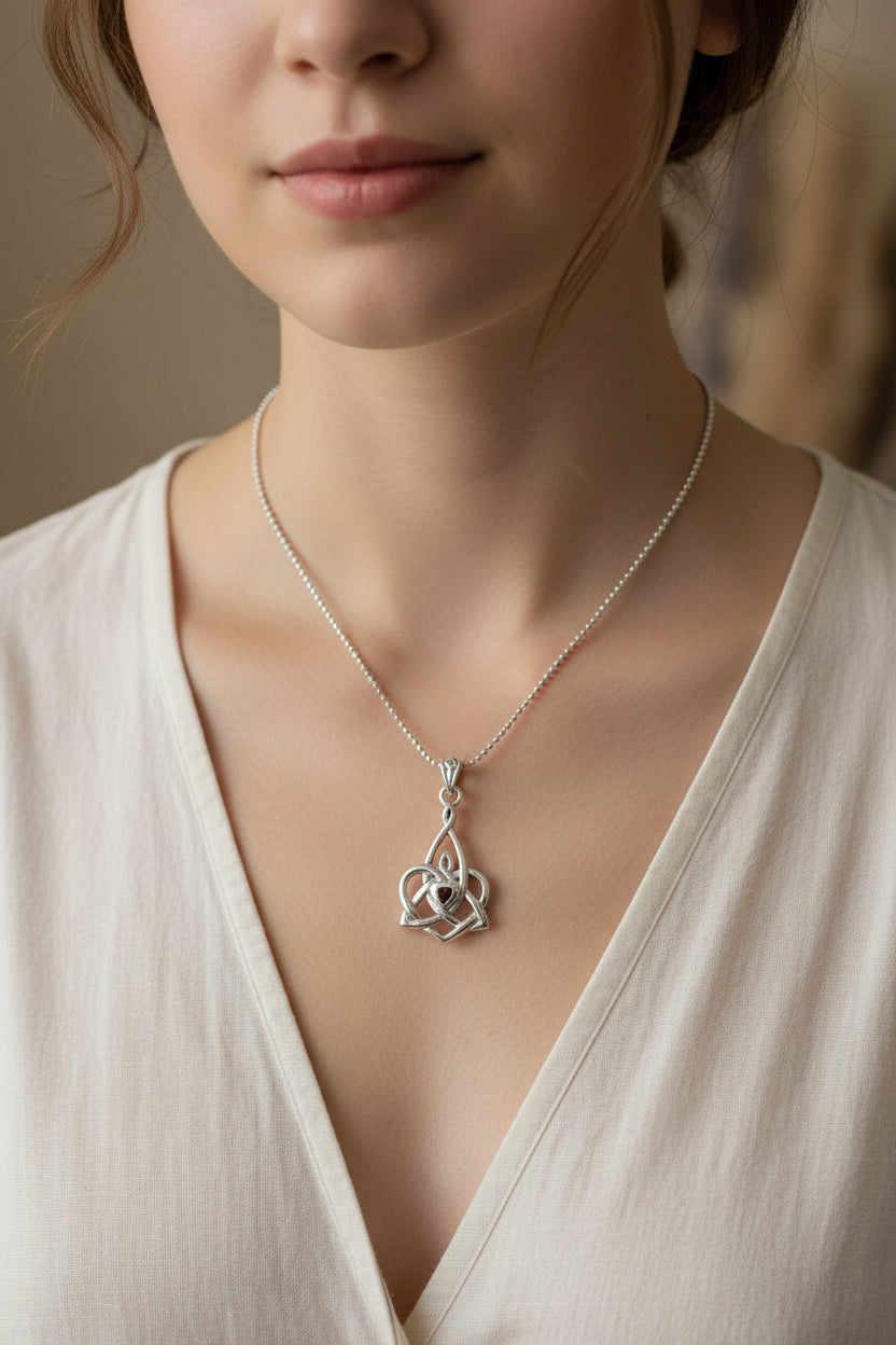 Celtic Mother's Knot Necklace