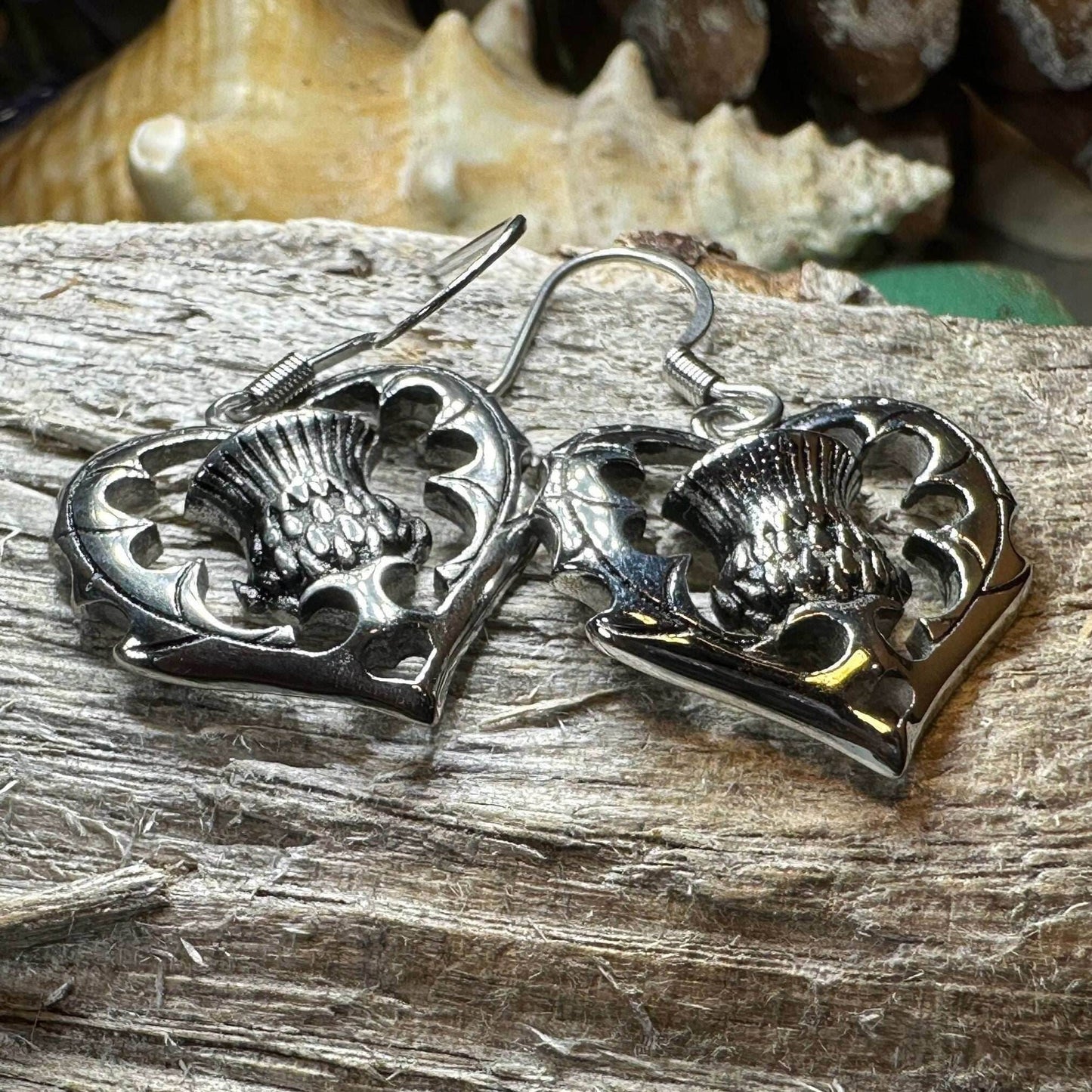 Drina Thistle Earrings - 